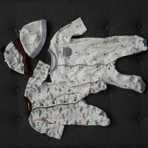 Little Me PJ Set of 4